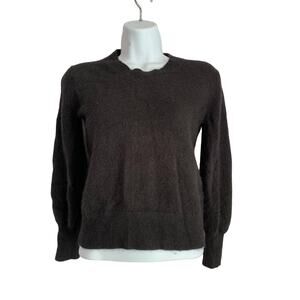 Everlane 100% Cashmere Black Small Long Sleeve Women's Sweater